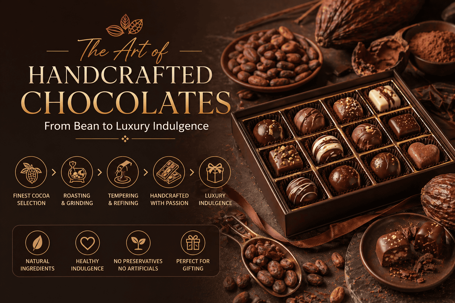 Handcrafted Chocolates